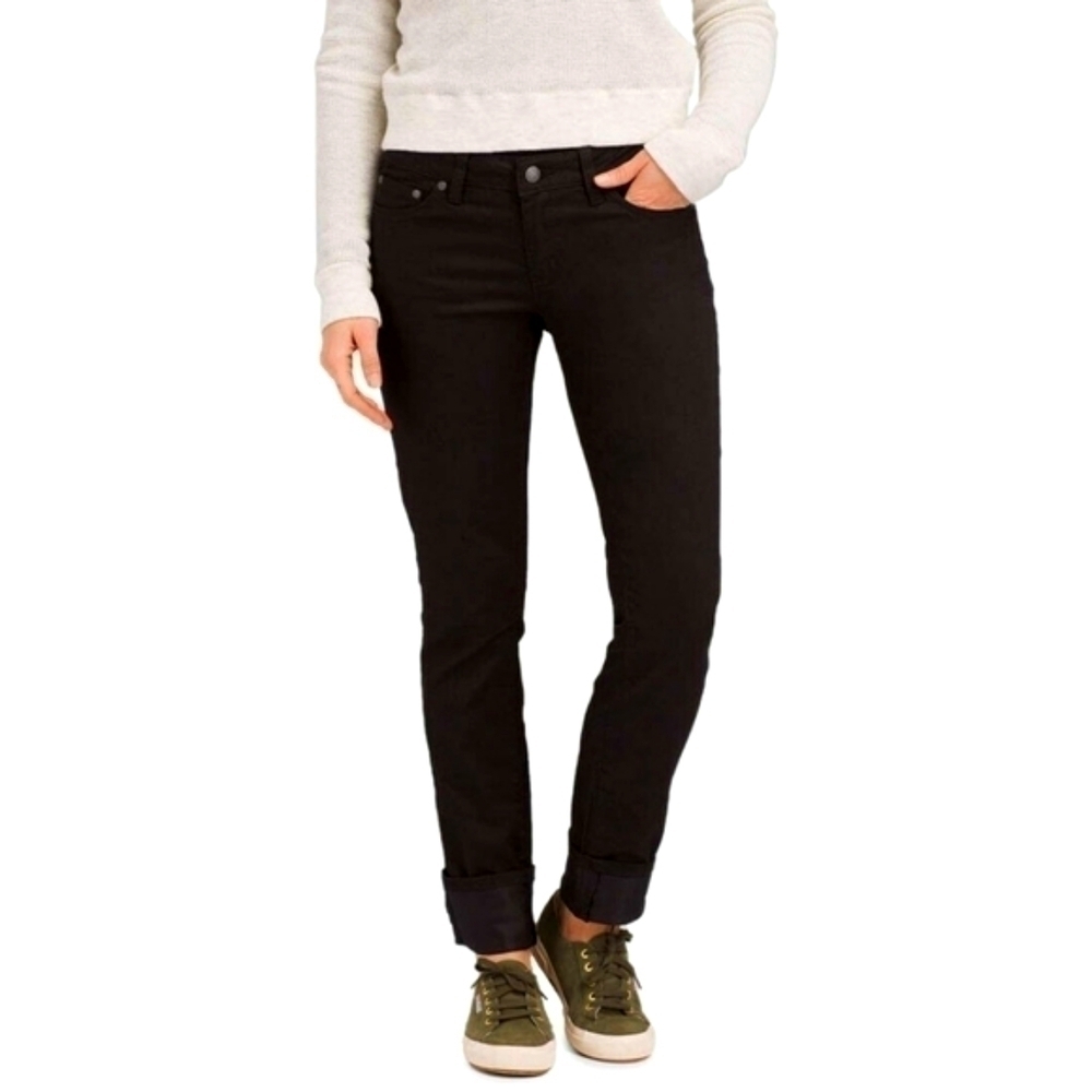 Prana‎ Kara Jean Blackout Low Waist Jeans Size 6 New